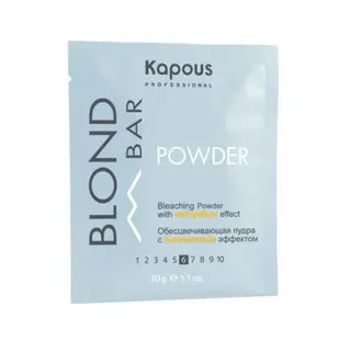 Обесцвечивающая пудра АНТИЖЕЛТАЯ саше (30гр) Blond Bar KAPOUS