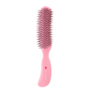 Щетка I LOVE MY HAIR "Therapy Brush" розовая глянцевая M