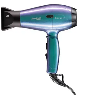 03-109 Chameleon Фен DEWAL Spectrum Compact бирюз.хамел., 2100 Вт, ионизация, 2 насадки