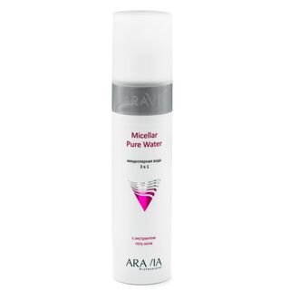 Мицелярная вода 3 в 1 с экстрактом готу кола 250мл/12 Micellar Pure Water