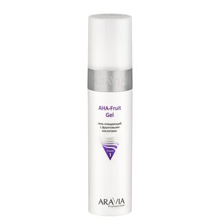 Гель очищающий с фруктовыми кислотами AHA-Fruit Gel, 250мл ARAVIA Professional