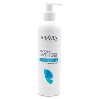 Очищающий гель с морской солью Pedicure Bath Gel 300мл/16