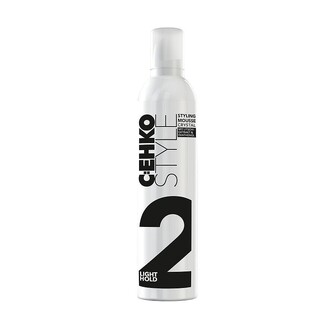 С:ЕНКО Style styling mousse crystal Пена для укладки волос Кристалл 2 н.ф., 400 мл