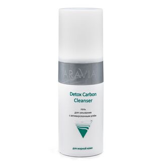 ARAVIA Professional Гель для умывания с активированным углем Detox Carbon Cleanser, 150мл/12