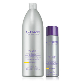 Шампунь для жирной кожи головы 1000 мл Amethyste regulate sebo controll shampoo-1000 (10013160/110422/3199352, ИТАЛИЯ)