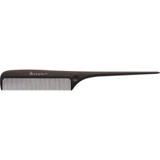 Расческа DEWAL MAGNESIUM с пластиковым хвостиком, черная 22,5 см