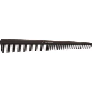 Расческа DEWAL MAGNESIUM комбинированная, конусная, черная 18,8 см