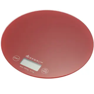 NS003red  Весы DEWAL для краски, электронные, красные, 5кг 