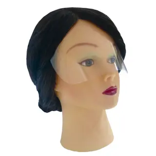 Экран защитный для лица DEWAL PVC прозрачный одноразовый 50шт/уп