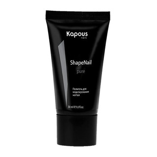 Полигель Прозрачный для моделирования ногтей 30мл "Shape Nail" KAPOUS