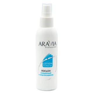 ARAVIA Professional Лосьон очищающий с хлогексидином, 150мл/15