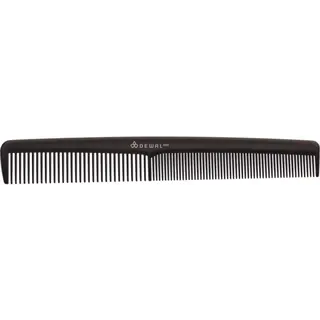 Расческа DEWAL MAGNESIUM комбинированная, черная 17,6 см