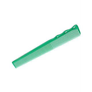 Расческа YS 232 зеленая 167 мм гибкая, легкая, прочная (для стрижки коротких волос)